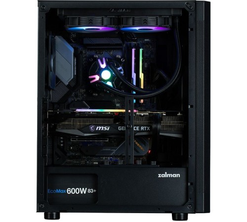 Корпус Zalman i4 черный без БП ATX 5x120mm 2xUSB2.0 1xUSB3.0 audio bott PSU
