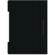 Папка-скоросшиватель Бюрократ PS-P20BLCK A4 прозрач.верх.лист боков.перф. пластик черный