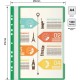 Папка-скоросшиватель Бюрократ PS-P20GRN A4 прозрач.верх.лист боков.перф. пластик зеленый