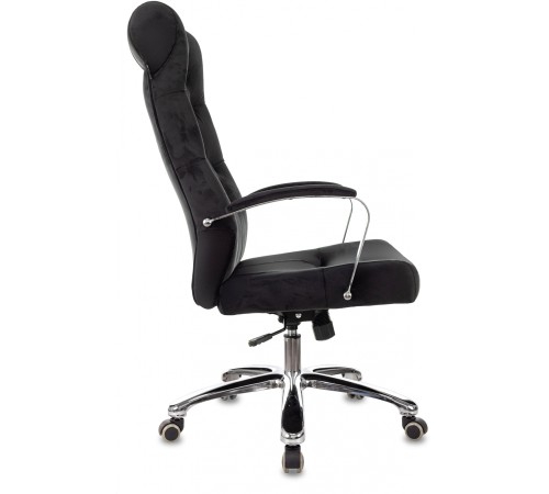 Кресло руководителя Бюрократ T-9928SL Fabric черный Italia Black крестов. металл хром Кресло руководителя Бюрократ T-9928SL Fabric черный Italia Black крестов. металл хром