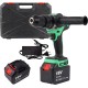 Дрель-шуруповерт аккумуляторная ударная Zitrek Green Impact 18V { 18В, Li-ion 2x6.0Ач }[063-4046]