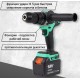 Дрель-шуруповерт аккумуляторная ударная Zitrek Green Impact 18V { 18В, Li-ion 2x6.0Ач }[063-4046]