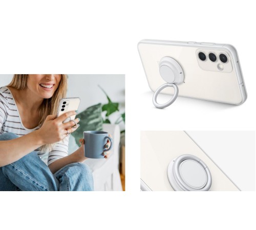 Чехол (клип-кейс) Samsung Gadget Case прозрачный (EF-XS711CTEGRU)