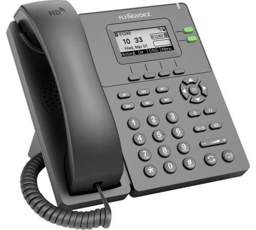 Телефон IP Flyingvoice P20 серый (упак.:1шт) Телефон IP Flyingvoice P20 серый (упак.:1шт)