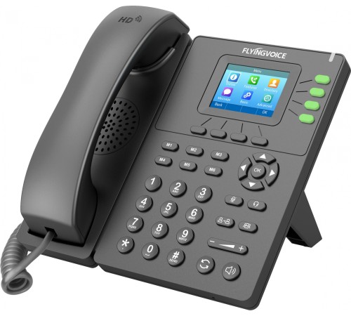 Телефон IP Flyingvoice P21P серый (упак.:1шт) Телефон IP Flyingvoice P21P серый (упак.:1шт)