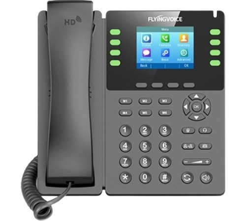 Телефон IP Flyingvoice P23GW серый (упак.:1шт) Телефон IP Flyingvoice P23GW серый (упак.:1шт)