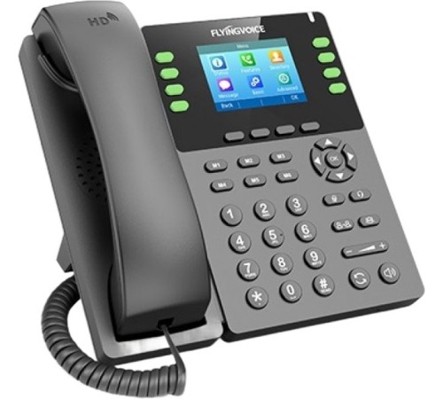 Телефон IP Flyingvoice P23GW серый (упак.:1шт) Телефон IP Flyingvoice P23GW серый (упак.:1шт)