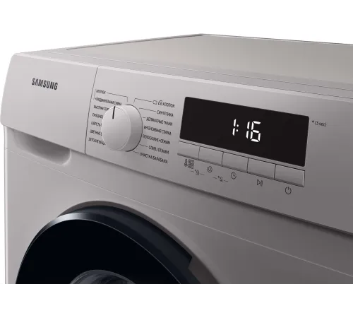 Стиральная машина Samsung WW80T3040BS/LP класс: A загр.фронтальная макс.:8кг серебристый инвертер Стиральная машина Samsung WW80T3040BS/LP класс: A загр.фронтальная макс.:8кг серебристый инвертер