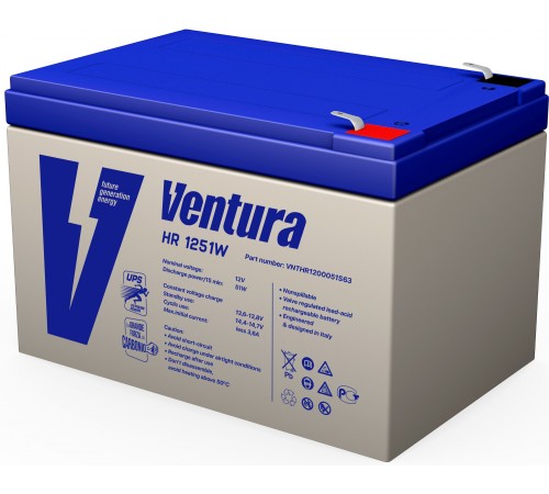 Батарея для ИБП Ventura HR 1251W 12В 12Ач