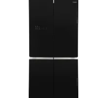 Холодильник Hitachi R-WB820VUC2 GBK 2-хкамерн. черный стекло