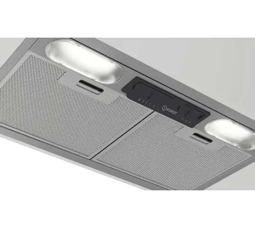 Вытяжка встраиваемая Indesit INAE 52FLS X нержавеющая сталь управление: ползунковое (1 мотор) Вытяжка встраиваемая Indesit INAE 52FLS X нержавеющая сталь управление: ползунковое (1 мотор)