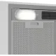 Вытяжка встраиваемая Indesit INAE 52FLS X нержавеющая сталь управление: ползунковое (1 мотор)