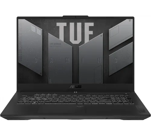 Ноутбук Asus TUF Gaming A17 FA707NUR-HX013 Ryzen 7 7435HS 16Gb SSD512Gb NVIDIA GeForce RTX4050 6Gb 17.3" IPS FHD (1920x1080) noOS grey WiFi BT Cam (90NR0JL5-M000K0)