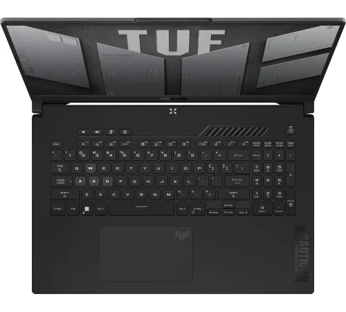 Ноутбук Asus TUF Gaming A17 FA707NUR-HX013 Ryzen 7 7435HS 16Gb SSD512Gb NVIDIA GeForce RTX4050 6Gb 17.3" IPS FHD (1920x1080) noOS grey WiFi BT Cam (90NR0JL5-M000K0)