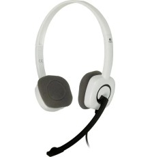 Наушники с микрофоном Logitech H150 белый/черный 1.8м накладные оголовье (981-000453)