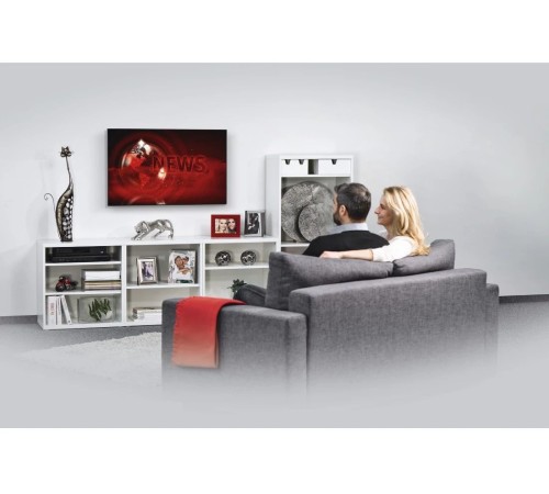 Кронштейн для телевизора Hama 00220809 черный 32"-65" макс.35кг настенный фиксированный Кронштейн для телевизора Hama 00220809 черный 32"-65" макс.35кг настенный фиксированный