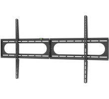 Кронштейн для телевизора Hama 00220843 черный 37"-120" макс.100кг настенный фиксированный