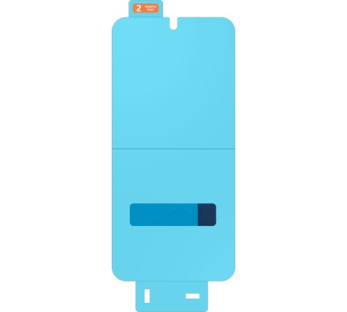 Защитная пленка для экрана Samsung прозрачный для Samsung Galaxy S23 FE прозрачная 2шт. (EF-US711CTEGRU)