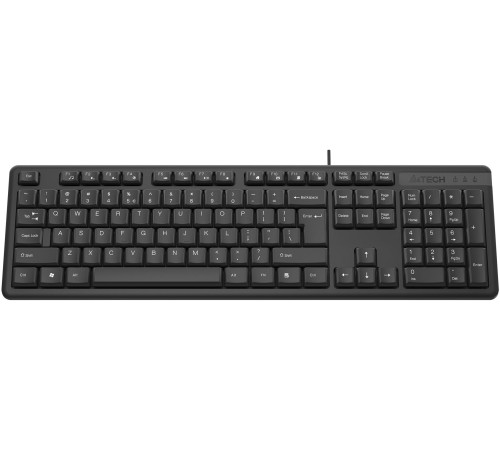 Клавиатура A4Tech KR-3 черный USB Клавиатура A4Tech KR-3 черный USB