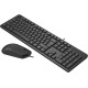 Клавиатура + мышь A4Tech KR-3330S клав:черный мышь:черный USB