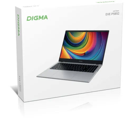 Ноутбук Digma EVE P5852 N200 16Gb SSD512Gb Intel UHD Graphics 15.6" IPS FHD (1920x1080) Windows 11 Professional silver WiFi BT Cam 5900mAh (DN15N2-ADXW01) Ноутбук Digma EVE P5852 N200 16Gb SSD512Gb Intel UHD Graphics 15.6" IPS FHD (1920x1080) Windows 11 Professional silver WiFi BT Cam 5900mAh (DN15N2-ADXW01)