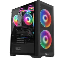 Корпус Formula Air Power G5 DUO черный без БП ATX 2x180mm 1xUSB3.0 1xUSB3.1 audio bott PSU