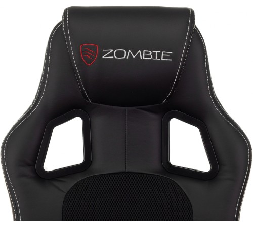 Кресло игровое Zombie Arena черный эко.кожа/ткань крестов. пластик Кресло игровое Zombie Arena черный эко.кожа/ткань крестов. пластик