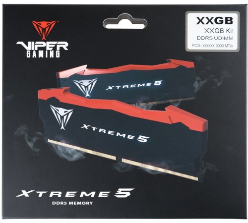 Память DDR5 2x16GB 7600MHz Patriot PVX532G76C36K Viper Xtreme 5 RTL PC5-60800 CL36 DIMM 288-pin 1.1В Ret