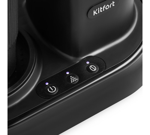 Кофемашина Kitfort КТ-7141 600Вт черный/нержавеющая сталь Кофемашина Kitfort КТ-7141 600Вт черный/нержавеющая сталь