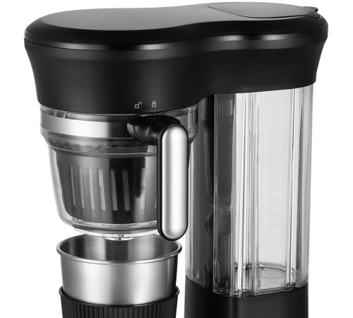 Кофемашина Kitfort КТ-7141 600Вт черный/нержавеющая сталь Кофемашина Kitfort КТ-7141 600Вт черный/нержавеющая сталь