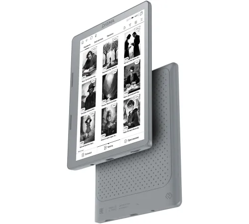 Электронная книга Digma E2 5.76" E-ink HD Carta 680x920 600MHz 1Gb/8Gb/SD/microSDHC темно-серый Электронная книга Digma E2 5.76" E-ink HD Carta 680x920 600MHz 1Gb/8Gb/SD/microSDHC темно-серый