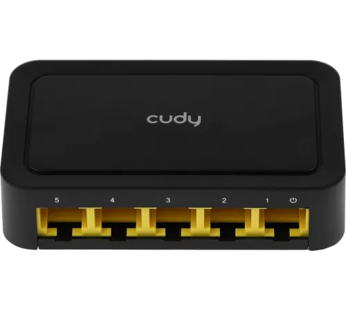 Коммутатор Cudy FS105D (L2) 5x100Мбит/с неуправляемый