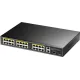Коммутатор Cudy FS1026PS1 (L2) 24x100Мбит/с 2x1Гбит/с 1SFP 24PoE 24PoE+ 300W неуправляемый