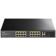 Коммутатор Cudy FS1018PS1 (L2) 16x100Мбит/с 2x1Гбит/с 1SFP 16PoE+ 200W неуправляемый