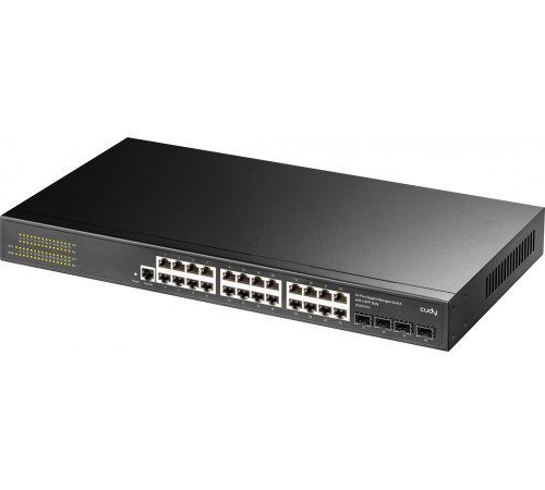 Коммутатор Cudy GS2024S2 (L2) 24x1Гбит/с 4SFP управляемый