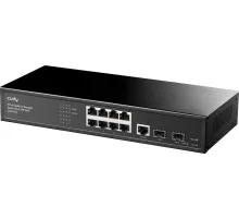 Коммутатор Cudy GS2008S2 (L2) 8x1Гбит/с 2SFP управляемый
