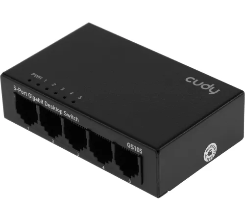 Коммутатор Cudy GS105 (L2) 5x1Гбит/с неуправляемый