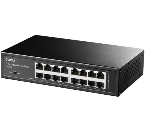 Коммутатор Cudy GS1016 (L2) 16x1Гбит/с неуправляемый
