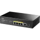 Коммутатор Cudy GS1005PTS1 (L2) 5x1Гбит/с 1SFP 4PoE+ 120W неуправляемый
