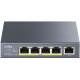 Коммутатор Cudy GS1005P (L2) 5x1Гбит/с 5PoE 60W неуправляемый