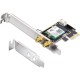 Сетевой адаптер Wi-Fi + Bluetooth Cudy WE3000 АХ5400 PCI Express (ант.внеш.съем) 2ант.