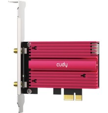 Сетевой адаптер Wi-Fi + Bluetooth Cudy WE4000 АХ5400 PCI Express (ант.внеш.съем) 1ант.