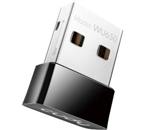 Сетевой адаптер Wi-Fi Cudy WU650 AC650 USB 2.0 (ант.внутр.) 1ант.