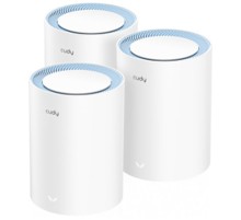 Бесшовный Mesh роутер Cudy M1200(3-Pack) AC1200 10/100BASE-TX белый (упак.:3шт)