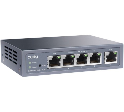Роутер Cudy R700 10/100/1000BASE-T черный