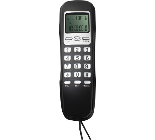 Телефон проводной Ritmix RT-010 черный Телефон проводной Ritmix RT-010 черный