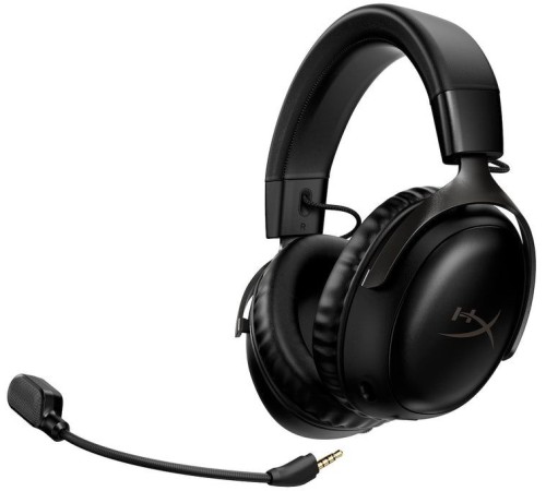 Наушники с микрофоном HyperX Cloud III черный 1.2м мониторные оголовье (77Z45AA) Наушники с микрофоном HyperX Cloud III черный 1.2м мониторные оголовье (77Z45AA)