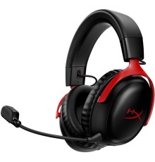 Наушники с микрофоном HyperX Cloud III черный/красный 1.2м мониторные оголовье (77Z46AA)