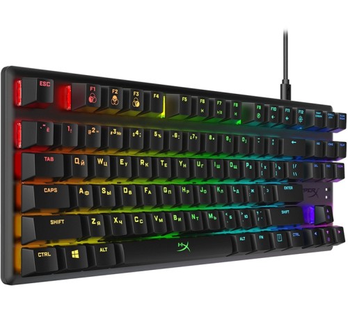 Клавиатура HyperX Alloy Origins Core RGB механическая черный USB for gamer LED (4P4F5AA#ABA) Клавиатура HyperX Alloy Origins Core RGB механическая черный USB for gamer LED (4P4F5AA#ABA)