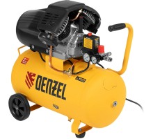 Компрессор поршневой Denzel DCV1800/50 масляный 320л/мин 50л 1800Вт желтый